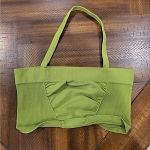 SOLD OUT! Free People Good Karma Halter Crop M/L Green